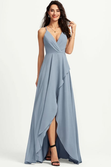 Robe De Bal Fluide Ciel Doux - gallery 4
