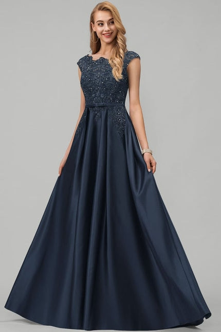 Robe De Bal Gala Satinée Éclat