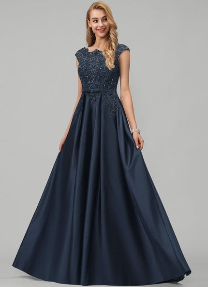 Robe De Bal Gala Satinée Éclat