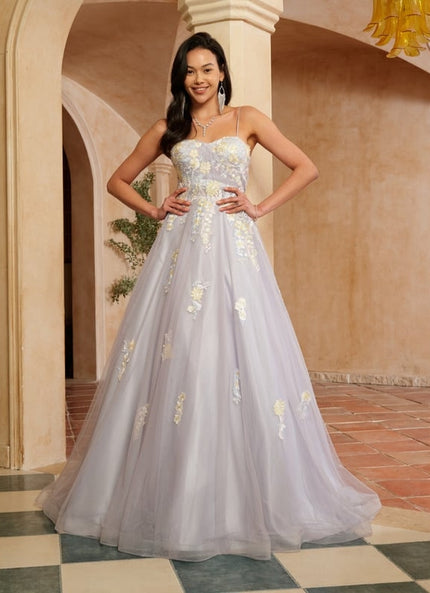 Robe De Bal Tulle Embellie