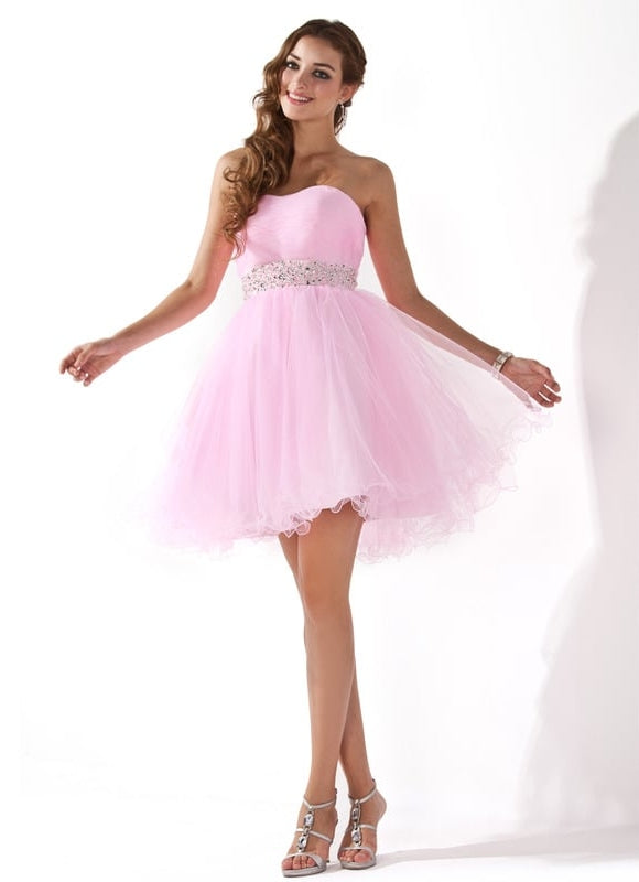 Robe De Bal Tulle Poudrée - gallery 2