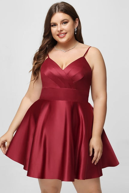 Robe De Bal Satinée Décontractée - gallery 7