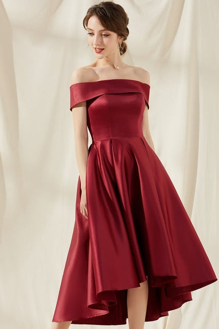 Robe De Bal Rouge Velours Chic