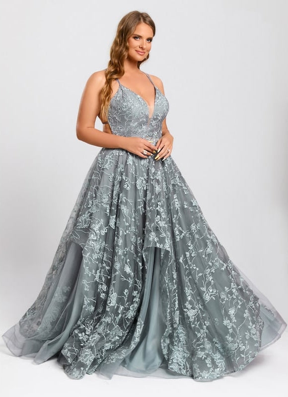 Robe De Bal Sérénité Florale - gallery 9