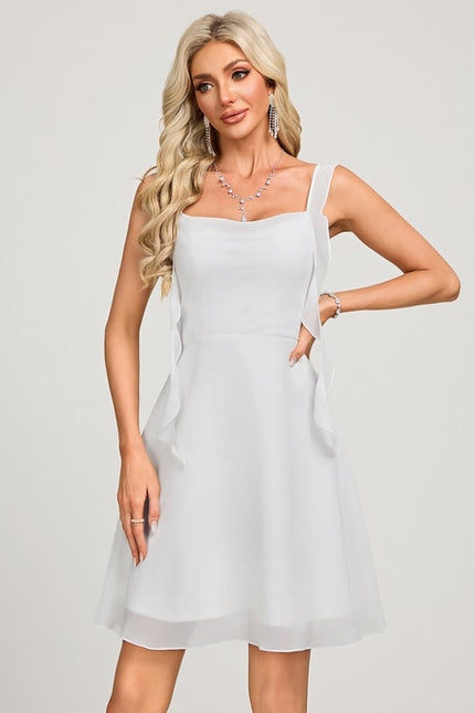 Robe De Bal Flottante Blanche - gallery 3