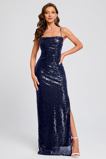 Robe De Bal Glamour Marine - gallery 3