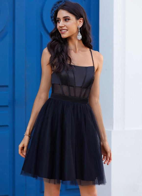 Robe De Bal Tulle Courte