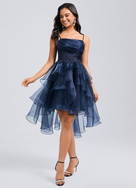 Robe De Bal De Bal En Organza - gallery 1