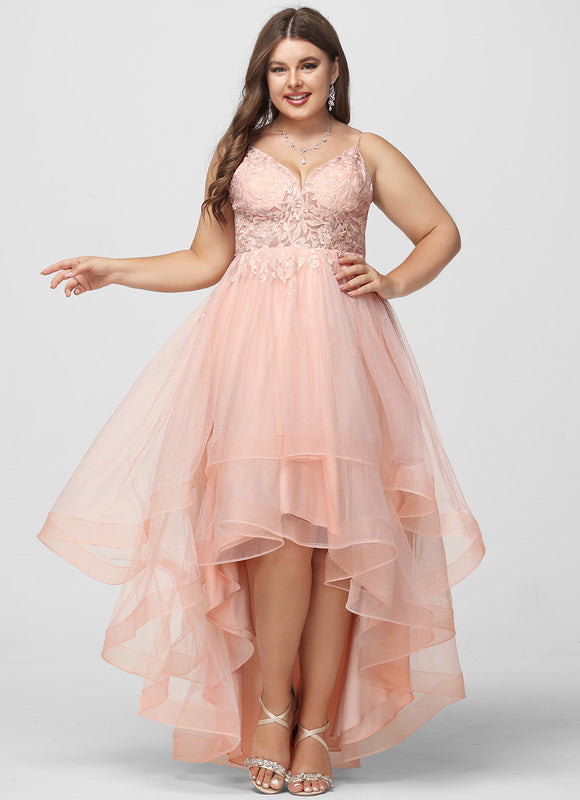 Robe De Bal Tulle Asymétrique - gallery 9