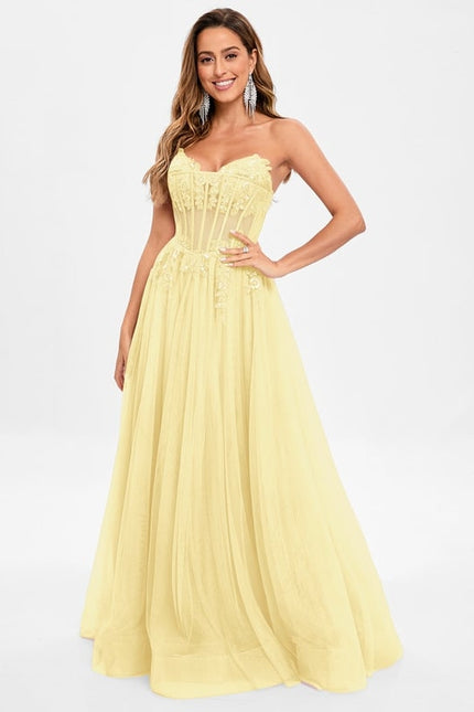 Robe De Bal Élégance De Brume - gallery 7