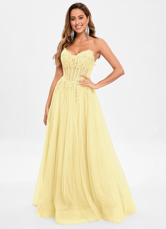 Robe De Bal Élégance De Brume - gallery 7