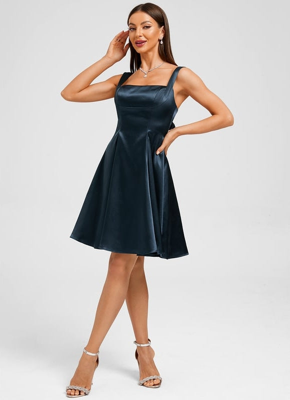 Robe De Bal Satin Évasée - gallery 3