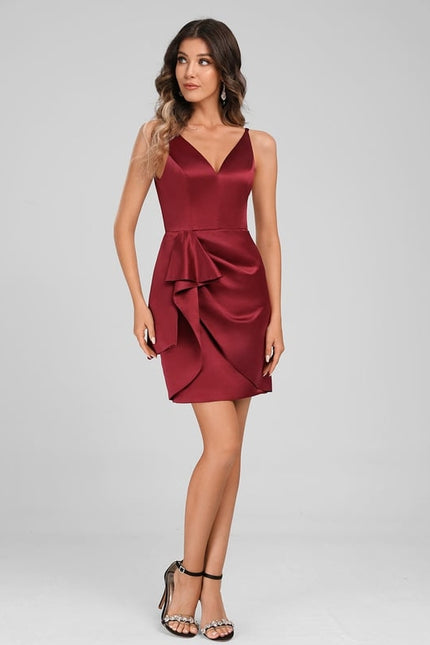 Robe De Bal Bordeau Chic - gallery 7