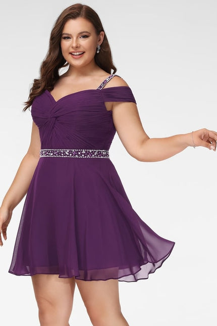Robe De Bal Courte Étoilée - gallery 5