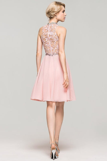 Robe De Bal Chiffon Perlée - gallery 7