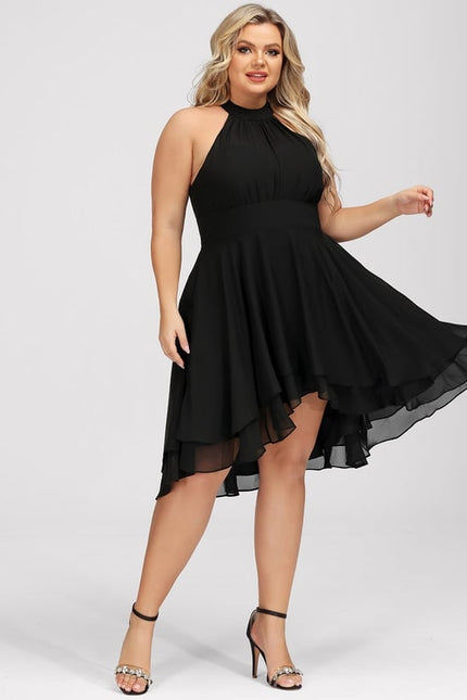 Robe De Bal Noir Flottante - gallery 5