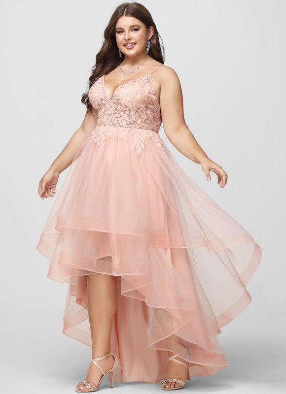 Robe De Bal Tulle Asymétrique - gallery 6