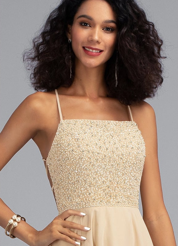 Robe De Bal Mousseline Éclatante - gallery 1