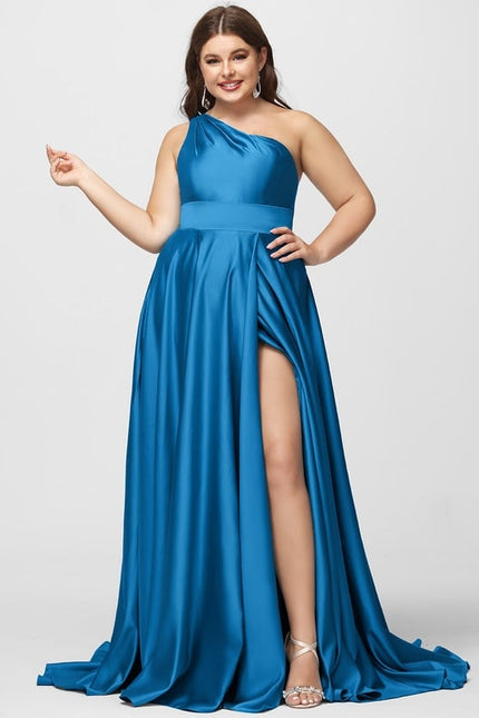 Robe De Bal Satin Céleste - gallery 7