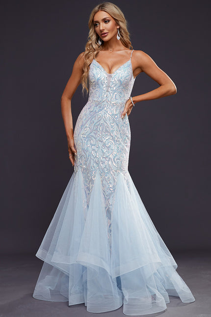 Robe De Bal Sirène Éclatante - gallery 7