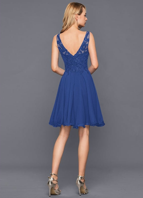 Robe De Bal Saumon Délicate - gallery 1