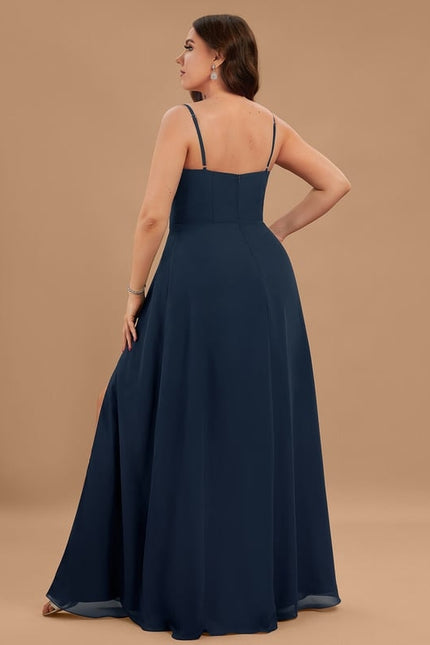 Robe De Bal Fluide Verte - gallery 5
