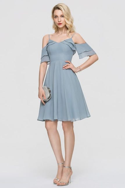 Robe De Bal Fluide Ciel - gallery 5