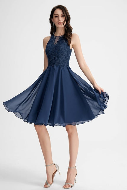 Robe De Bal Mousseline Chic - gallery 5