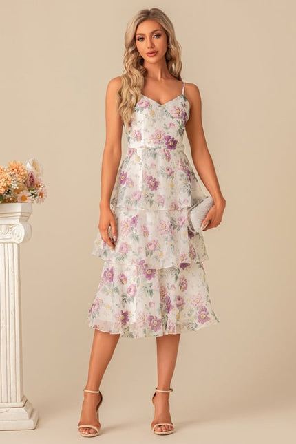 Robe De Bal Florale Éthérée - gallery 5