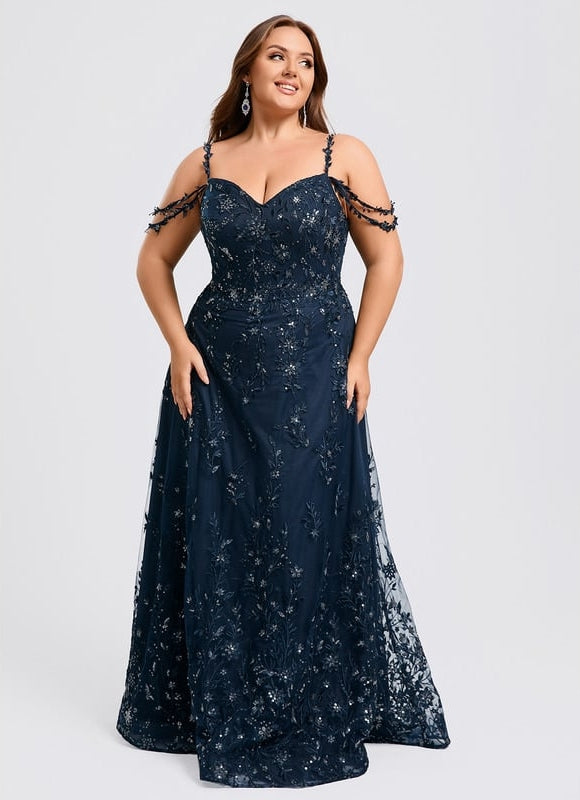 Robe De Bal Émeraude Délicate - gallery 6