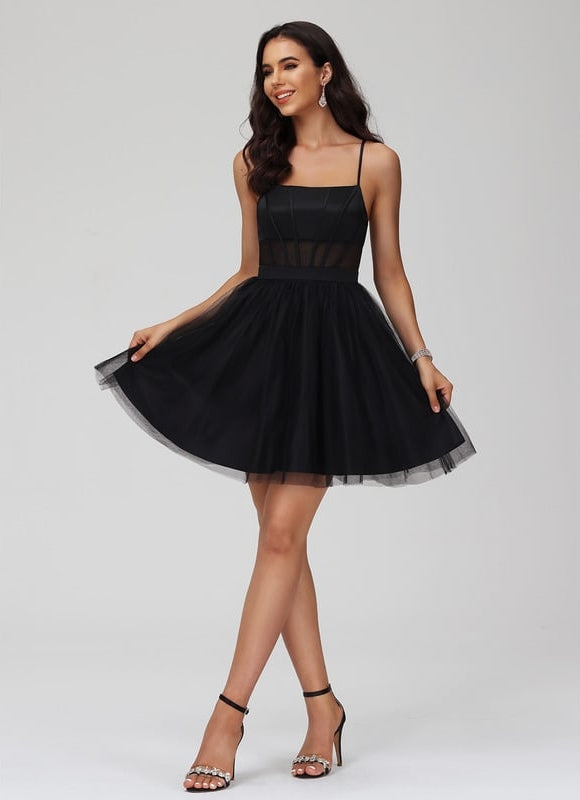 Robe De Bal Tulle Courte - gallery 3