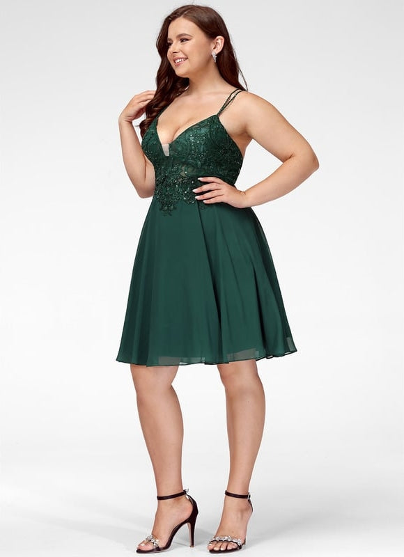 Robe De Bal Sérénité Émeraude Étoilée - gallery 9