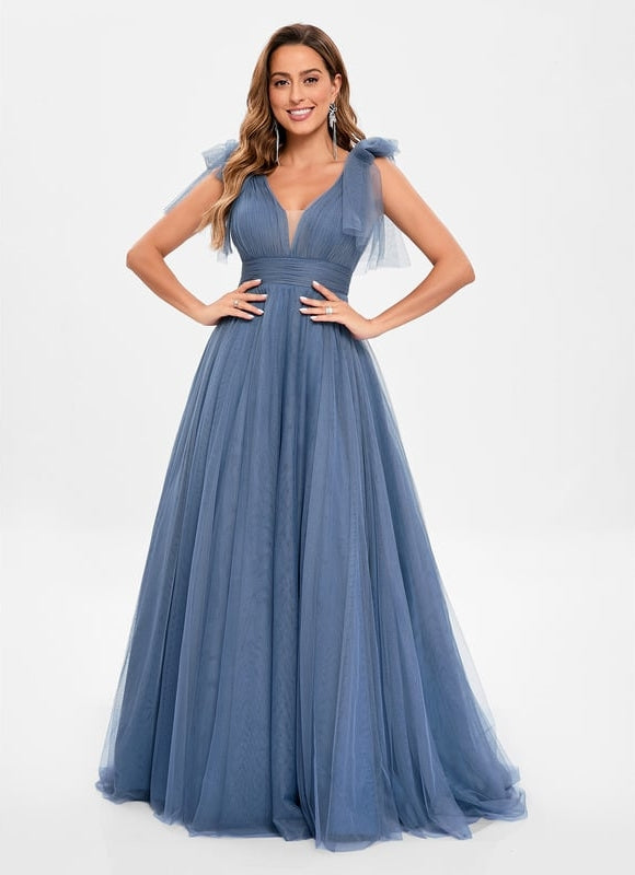 Robe De Bal Tulle Vaporeuse - gallery 1