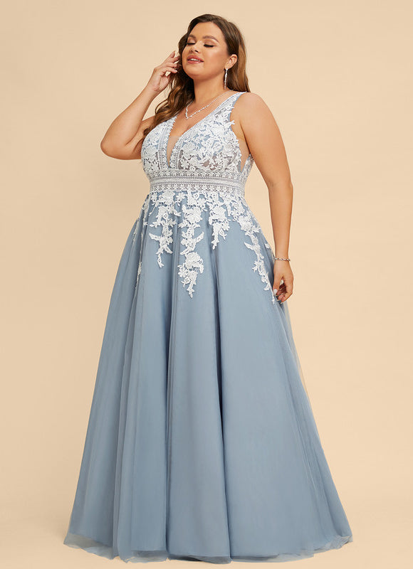 Robe De Bal De Bal Tulle Étoilé - gallery 9