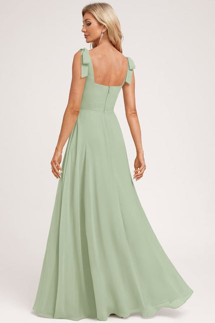 Robe De Bal Longue Verte - gallery 1