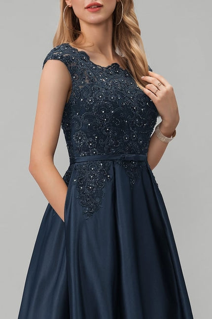 Robe De Bal Gala Satinée Éclat - gallery 2