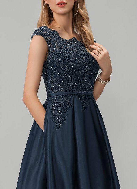 Robe De Bal Gala Satinée Éclat - gallery 2