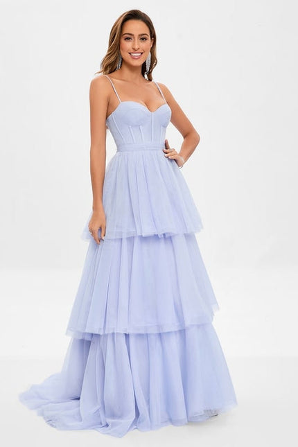 Robe De Bal Tulle Stratifiée - gallery 2