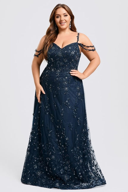 Robe De Bal Émeraude Délicate - gallery 7