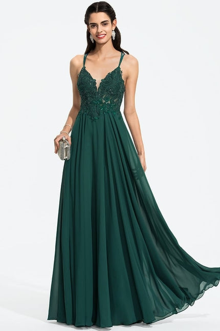 Robe De Bal Danse Émeraude - gallery 1