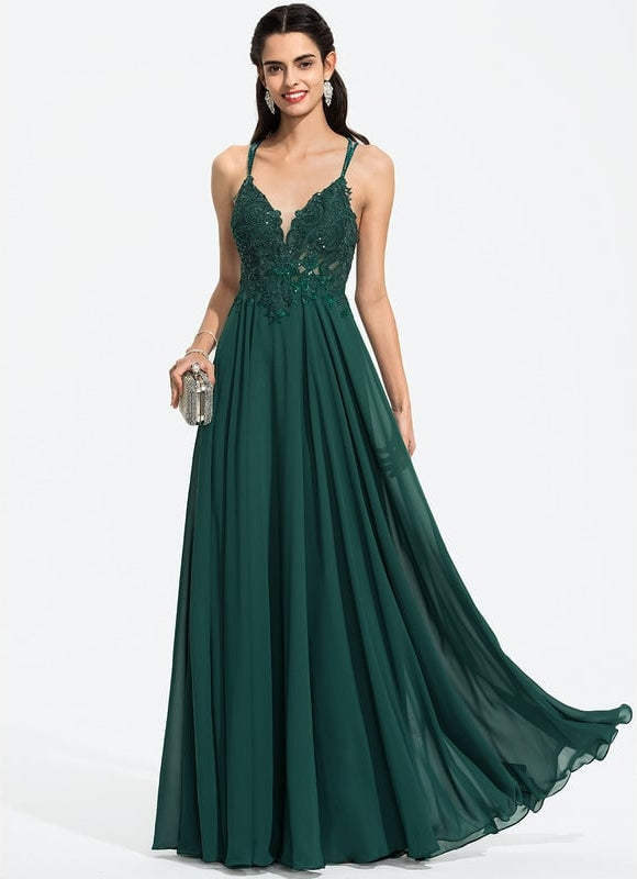Robe De Bal Danse Émeraude - gallery 1