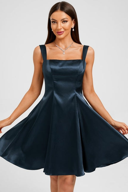 Robe De Bal Satin Évasée