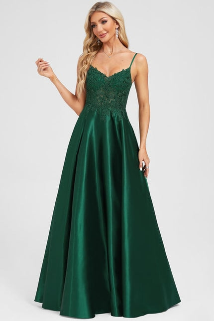Robe De Bal Gala Satinée - gallery 4