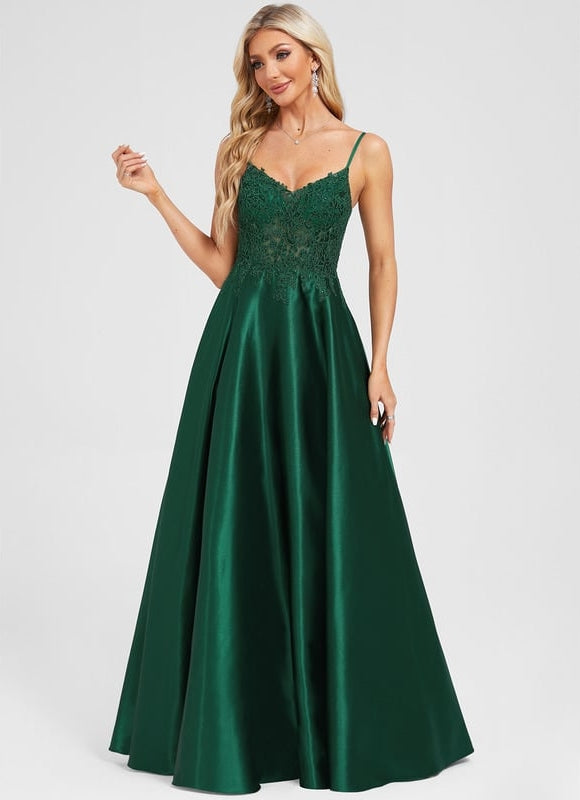 Robe De Bal Gala Satinée - gallery 4