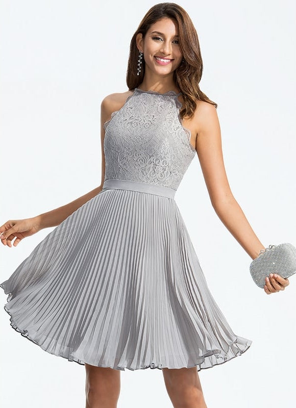 Robe De Bal Plissée Chic - gallery 3