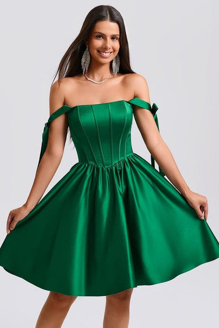 Robe De Bal Émeraude Enjouée - gallery 6