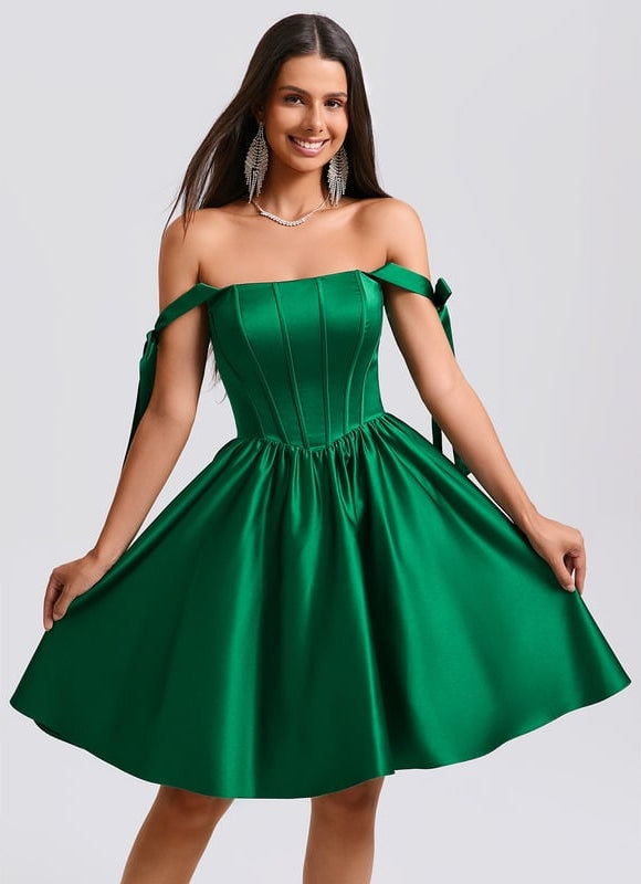 Robe De Bal Émeraude Enjouée - gallery 6