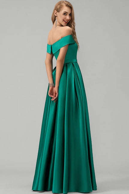 Robe De Bal Élégante Émeraude - gallery 2