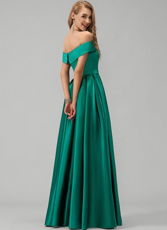 Robe De Bal Élégante Émeraude - gallery 2