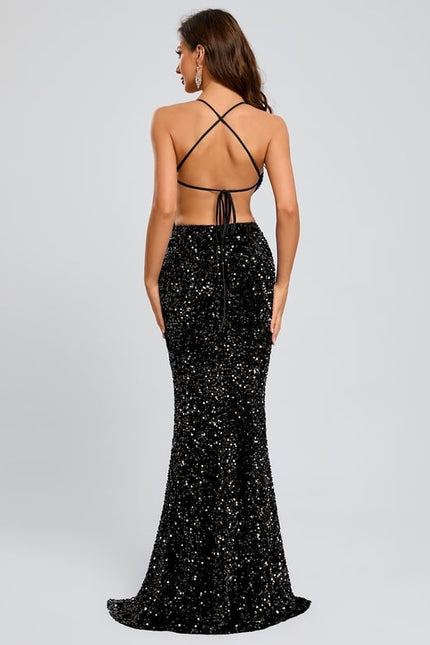 Robe De Bal Sirène Scintillante